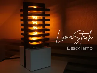 Ambient Table Lamp – Luma Stack