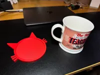 Dessous de verre en forme de chat — photo 3