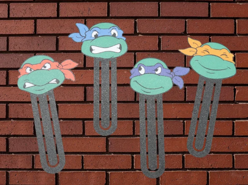 Teenage Mutant Ninja Turtles Bookmarks