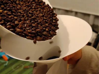 Giant Funnel for Coffeebeans  fast print Vase mode
