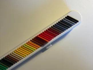 Pill-shaped Bambulab (80) Swatch Holder