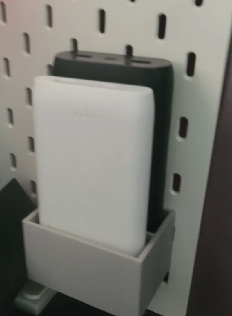 Power Bank holder for Skadis Board
