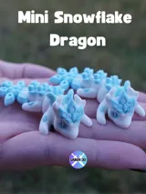 Фигурка Mini Snowflake Dragon