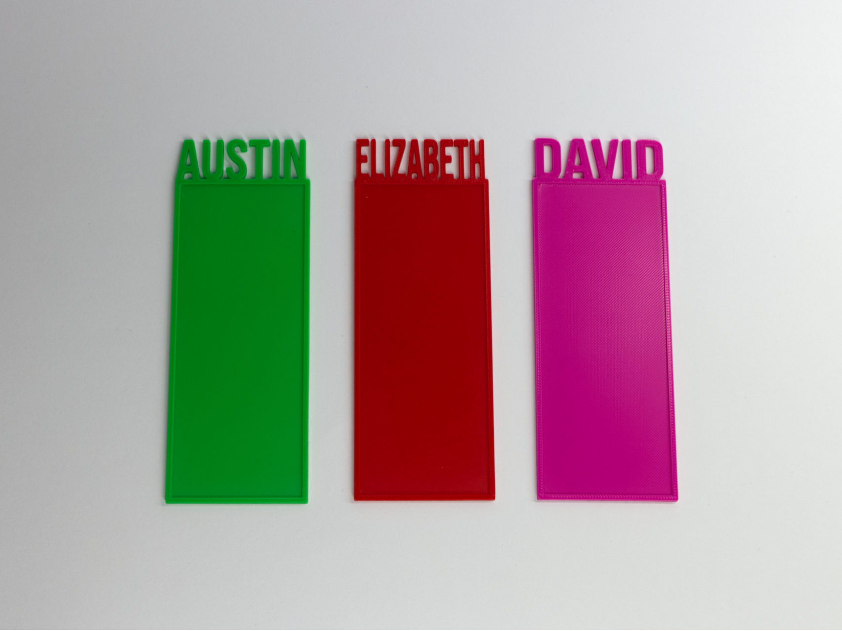 Custom Name Bookmark