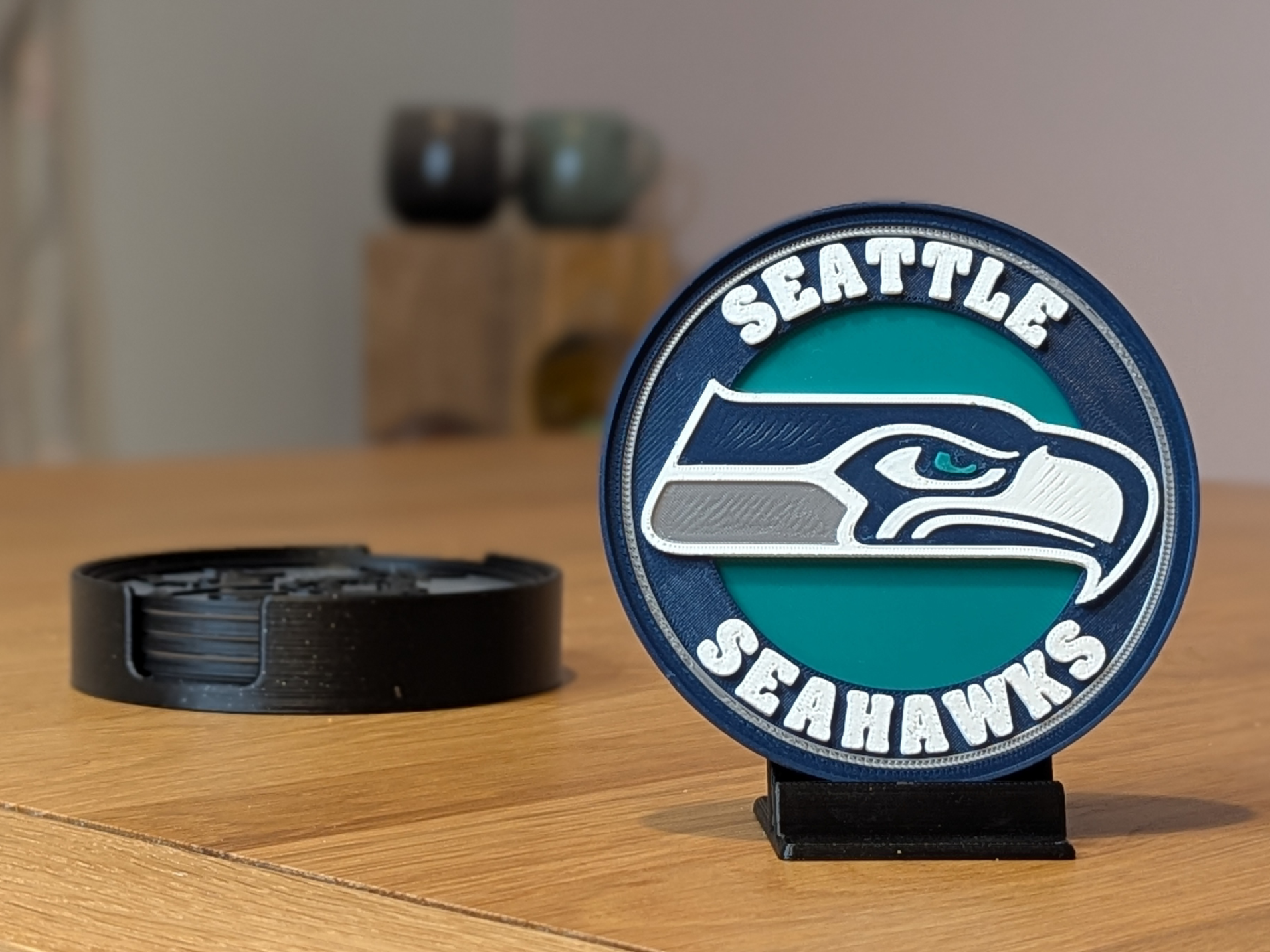 Seattle Seahawks - 3D Stackable Coaster