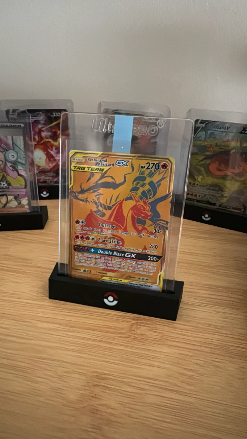 Pokemon Card Stand Toploader 