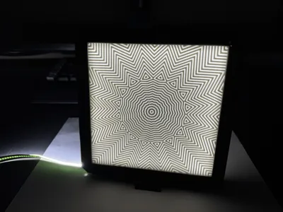 Lithophane Frame (Optical Illusion)
