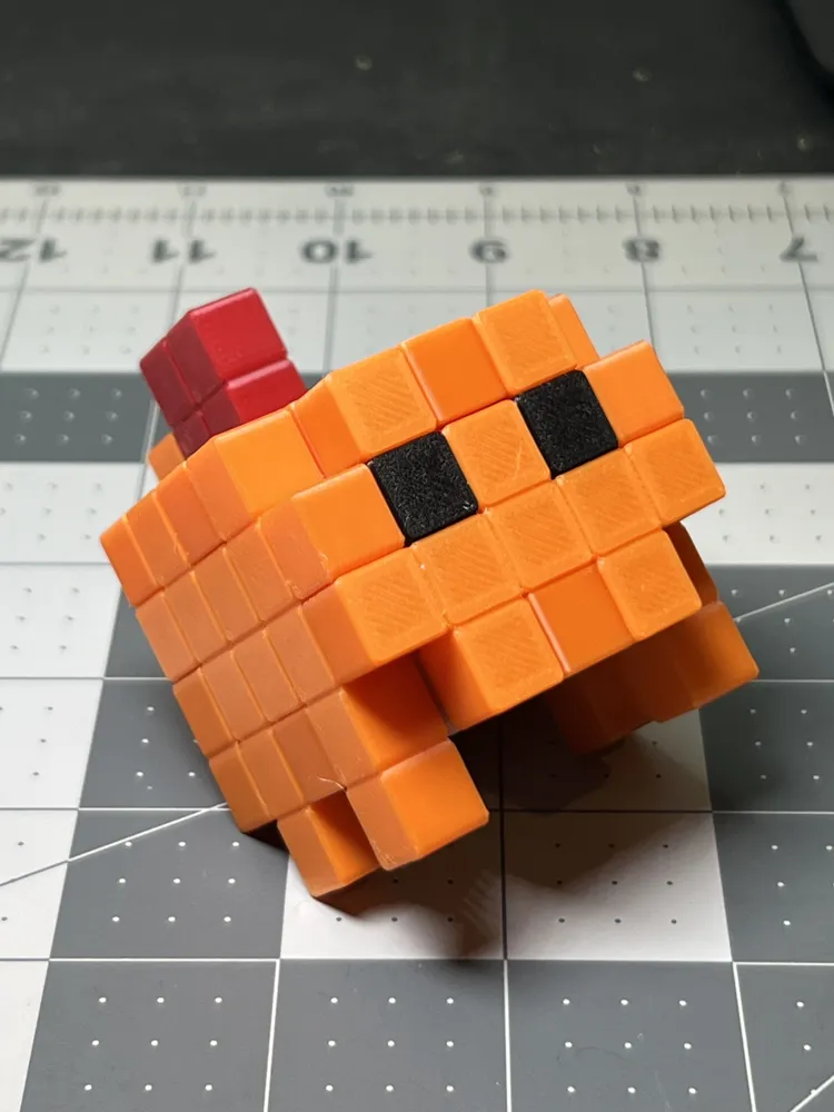 Pixel Charmander Puzzle by KD3D - MakerWorld