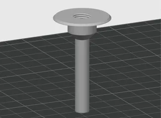 IKEA Lack Enclosuer Filament Plug