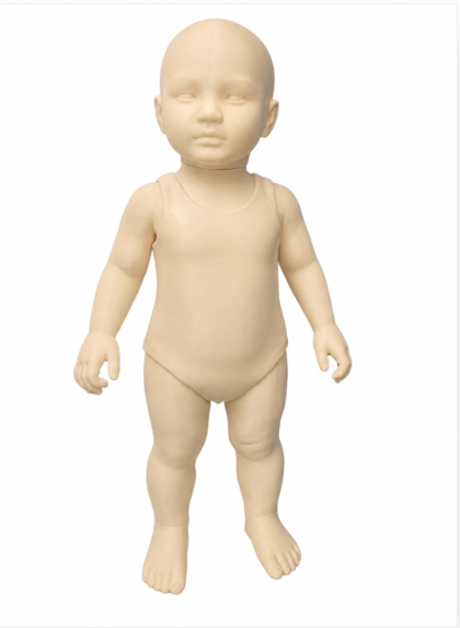 27 cm Art Doll with Detachable Screw Head - 1