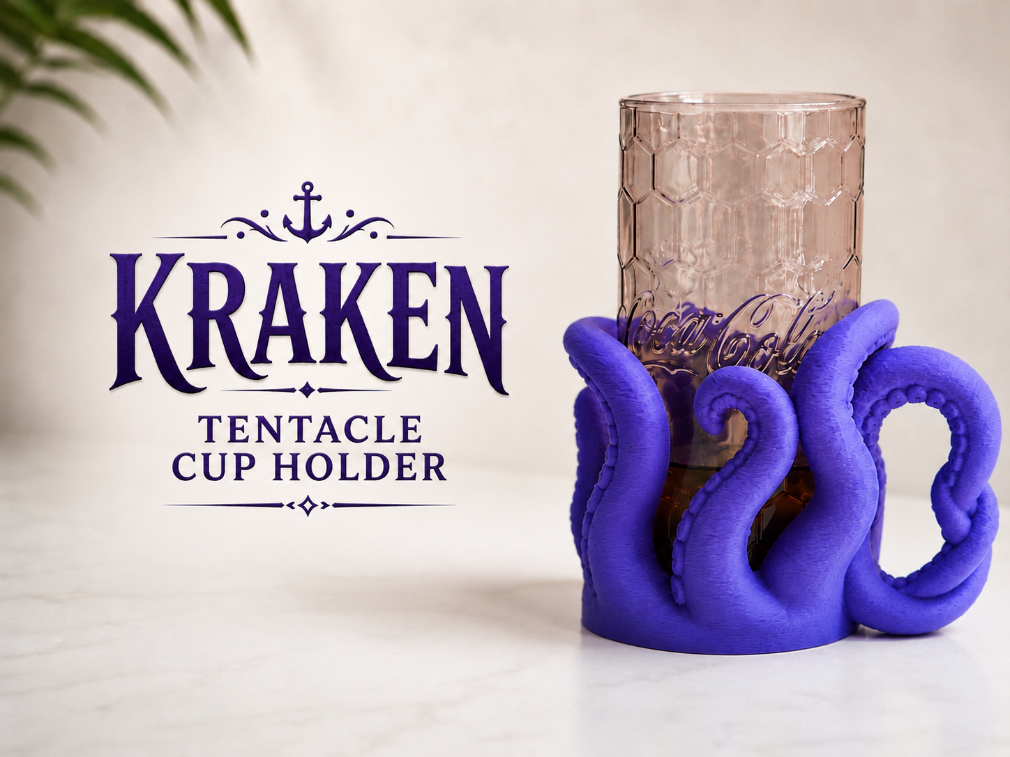 Kraken Glass Holder
