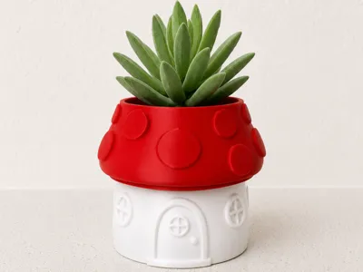 Cute Mushroom Planter | Pencil Holder