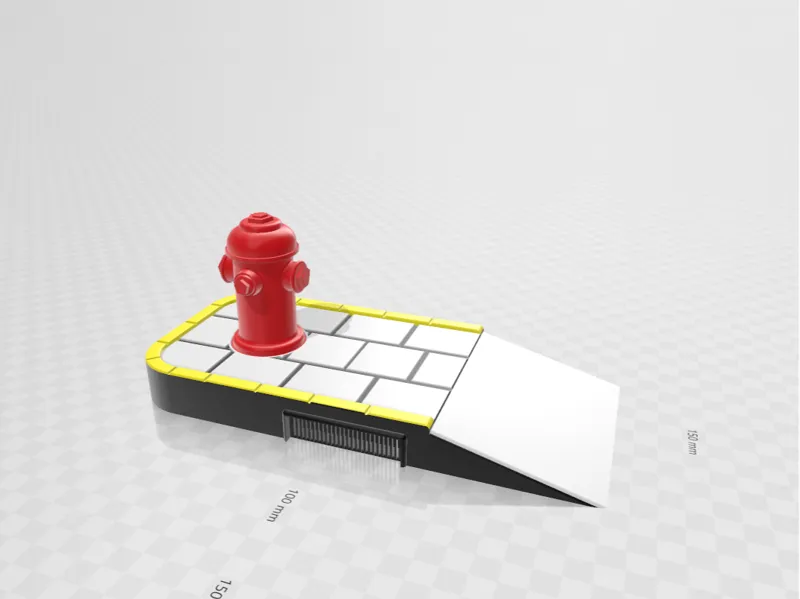 Fingeboard spot hydrant