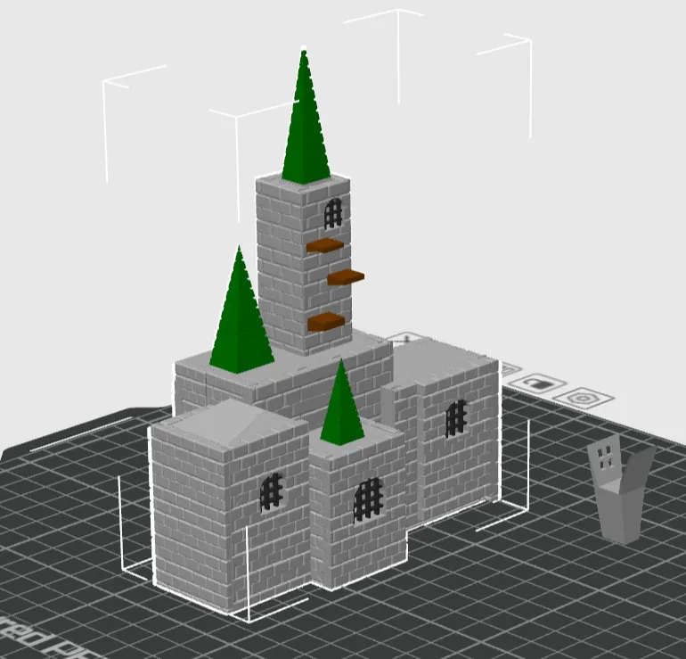 Legend Of Zelda Hyrule Castle Desk Ornament