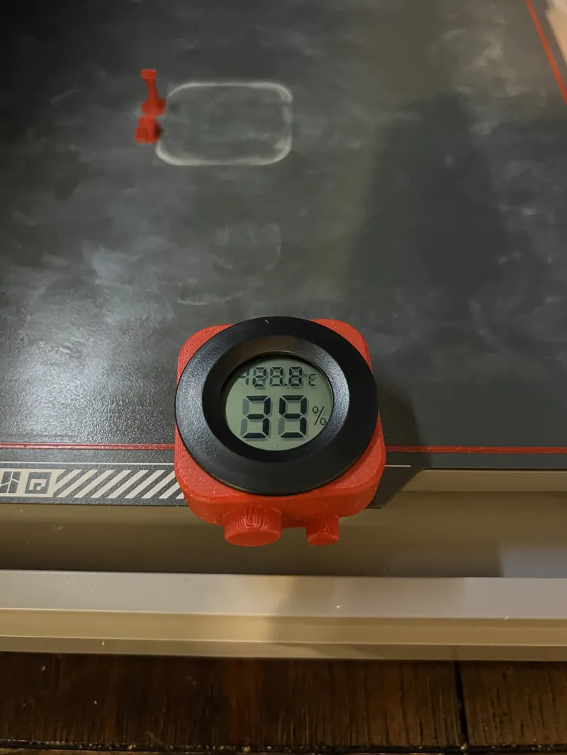 Bambu X1 Rear Chamber Hygrometer Stand