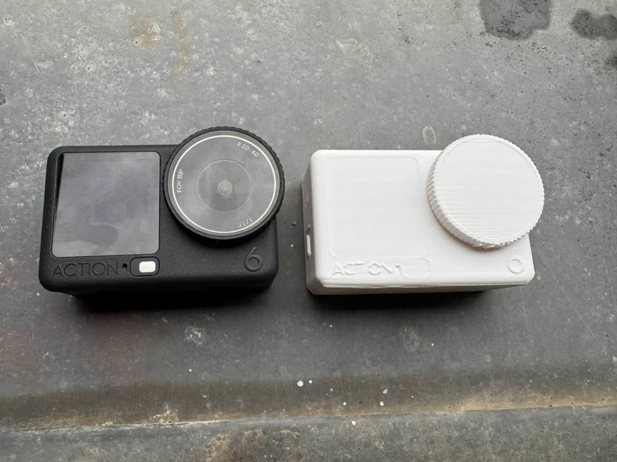 Fichier 3D de référence pour DJI Osmo Action 6
