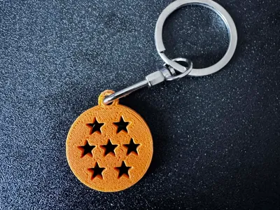 Dragon Ball 7 Star Keychain 