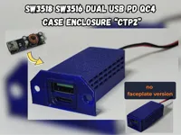 Box with Screwable Faceplate