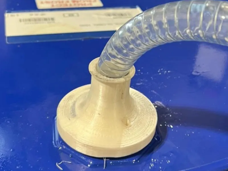 CNC Coolant Tube Safety Insert – Anti-Slip Adapter