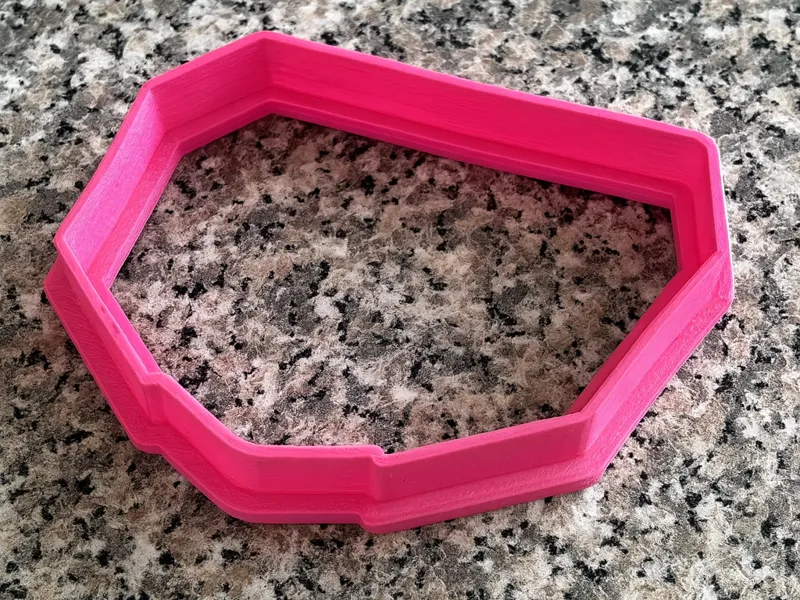 Yamaha YZ number plate cookie cutter