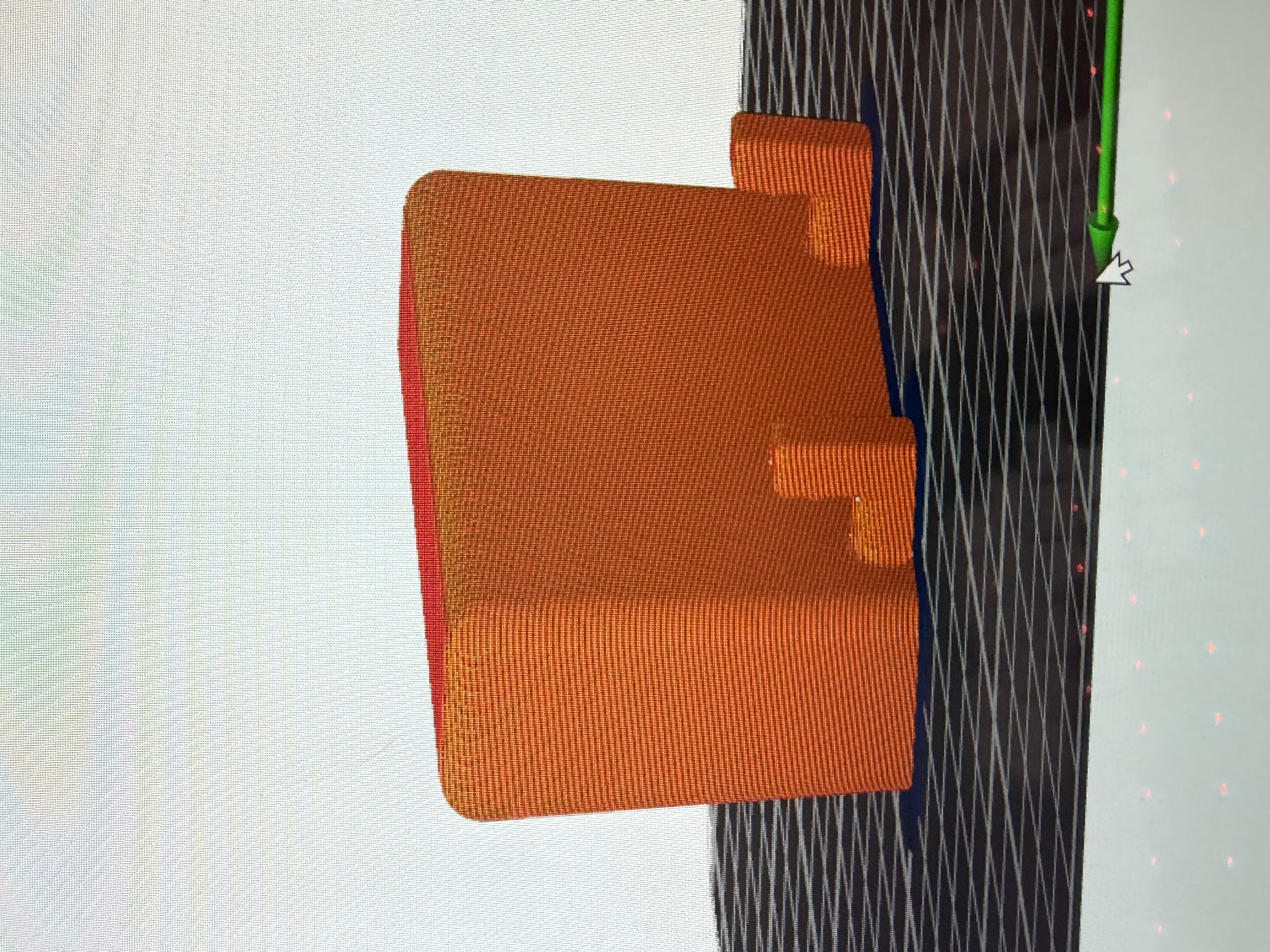Miniatura 2 do modelo 3D 适用于宜家Skadis洞洞板的米家温湿度计3mini的支架
