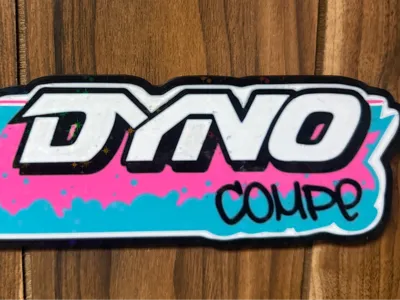 dyno bmx lightbox/ wall art (3 versions)
