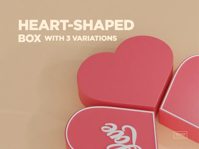 Valentine's Day Heart-Shaped Box