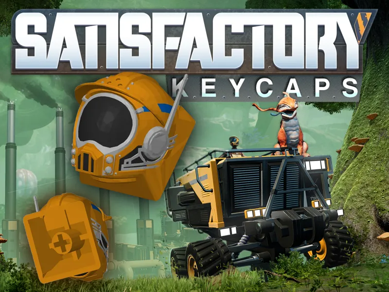 Keycap Satisfactory Pioneer helmet