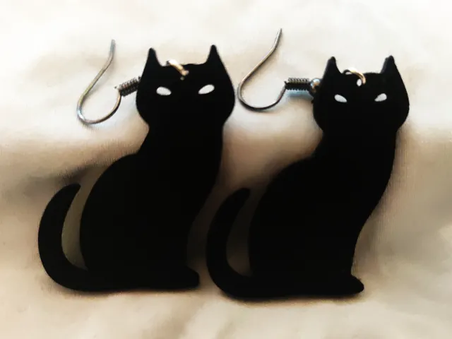 Cat Earrings