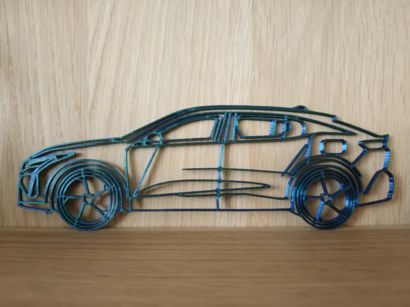 Peugeot 408 2022 -> Line Art