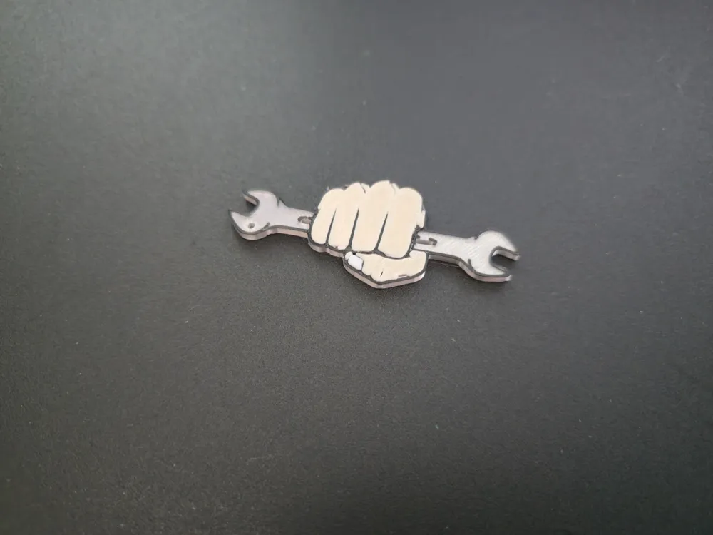 Machine Shop Project Key Chain Mechanic's workshop keychain - Free 3D Print Model - MakerWorld