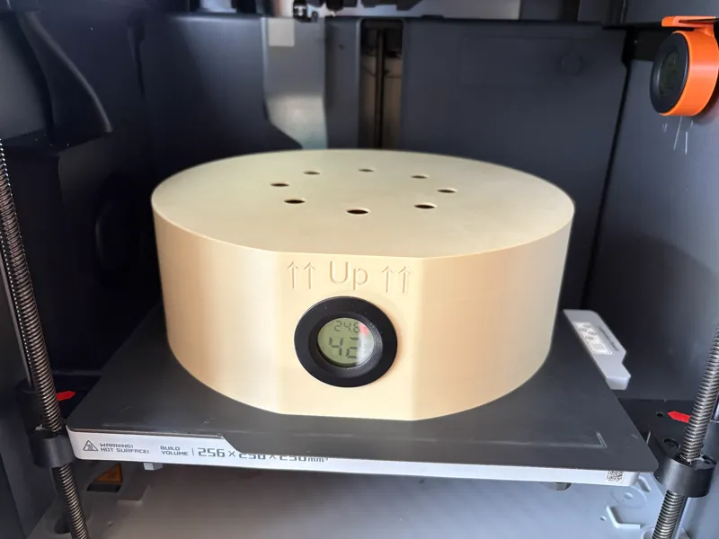 Filament Dry Cover Box with Hygro
