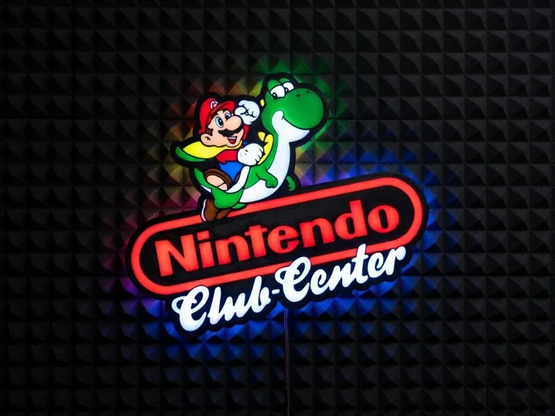 Nintendo LED Sign
