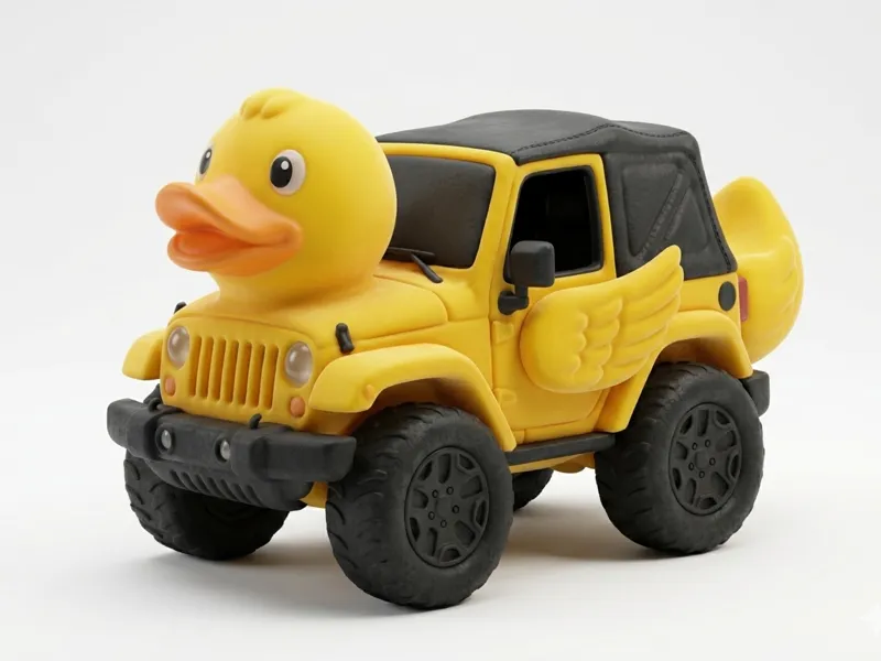 Jeep Duck, Rubber Duck Jeep Wrangler