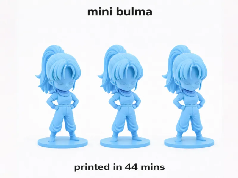 Mini Bulma – Inspired Genius Adventurer Figure