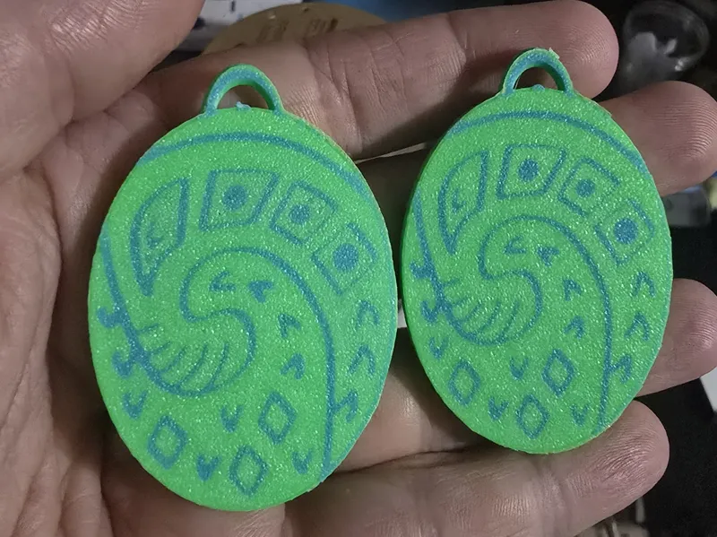Heart of Tefiti earrings