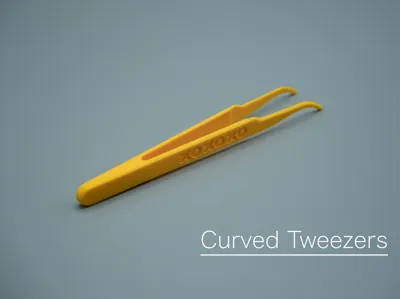 Curved Tips Tweezers