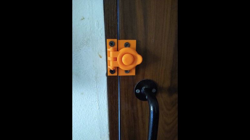 Cerradura/Pasador Puerta Corrediza