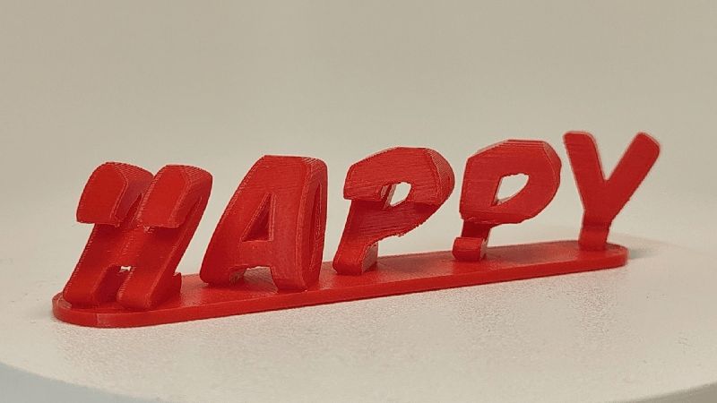 Happy 2025 Dual Letter Illusion