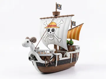 Figura decorativa: Going Merry Pirate Ship Straw Hat Chibi Model — vista de referencia 5