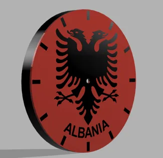 Albania clock