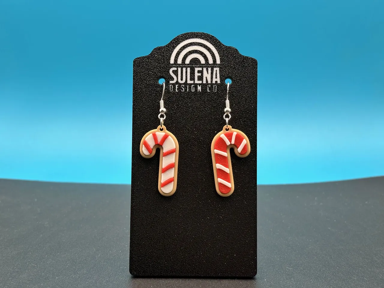 Christmas Sugar Cookie Earrings! 5 Styles view 2