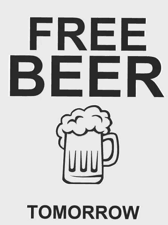 Free Beer Tomorrow