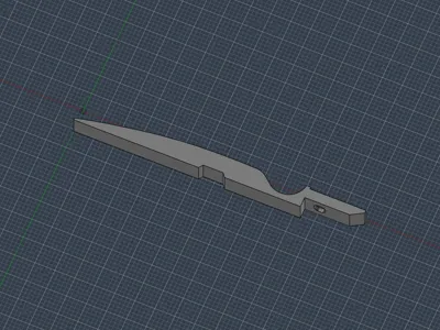 Replacement Catch for Frameless Sliding Door