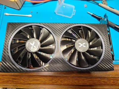 XFX Speedster 210 6650 XT Fan Shroud