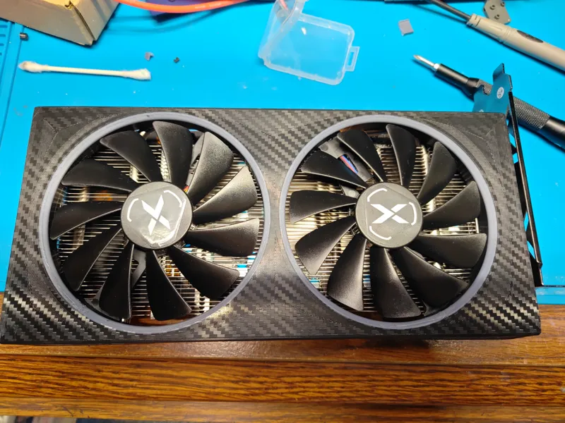 XFX Speedster 210 6650 XT Fan Shroud