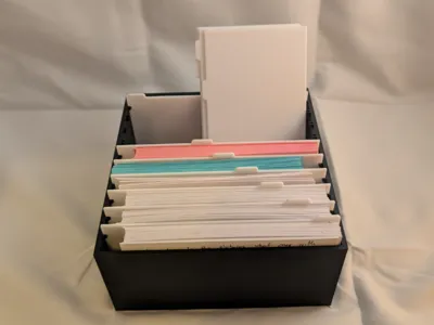 Modular Flashcard Holder/Organizer 