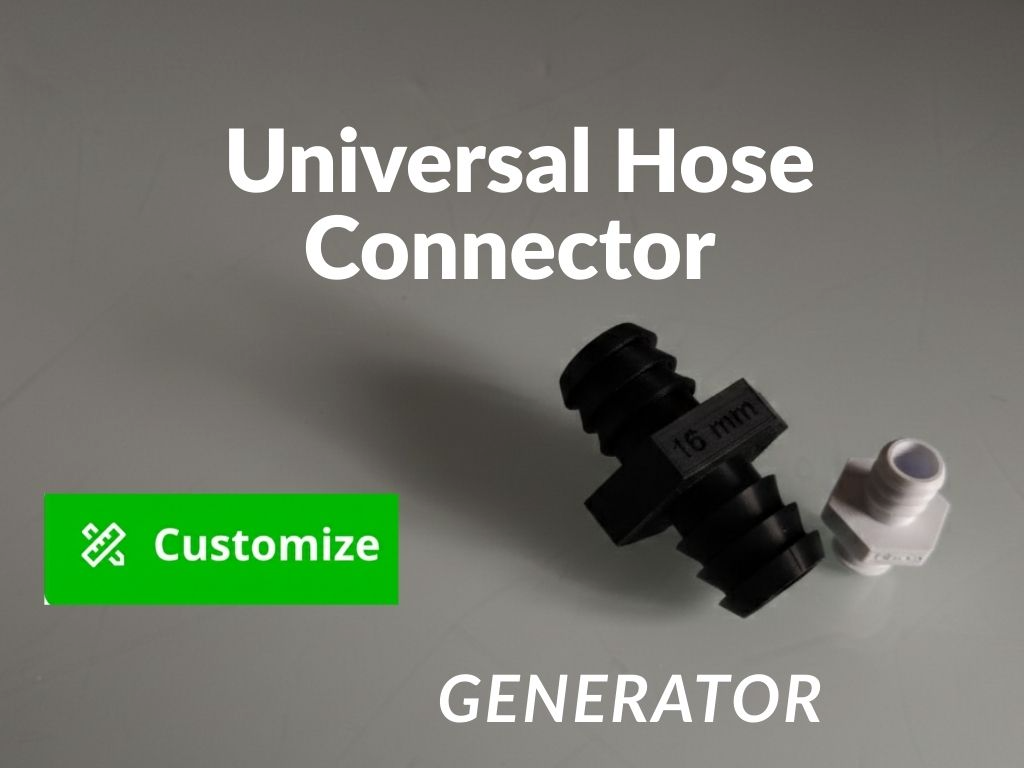 Parametric Universal Hose Connector