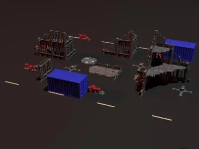 War Gaming Table Terrain