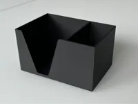 Organiseur de bureau avec compartiment à Post-it — photo 1